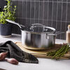 Industry 5, 4.25 qt Sauce Pan With Lid, 18/10 Stainless Steel , small 2
