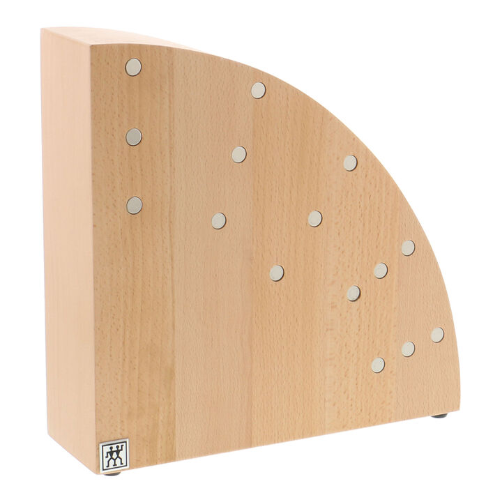 Storage, Beechwood, Round Italian Magnetic Block - Natural, large 1