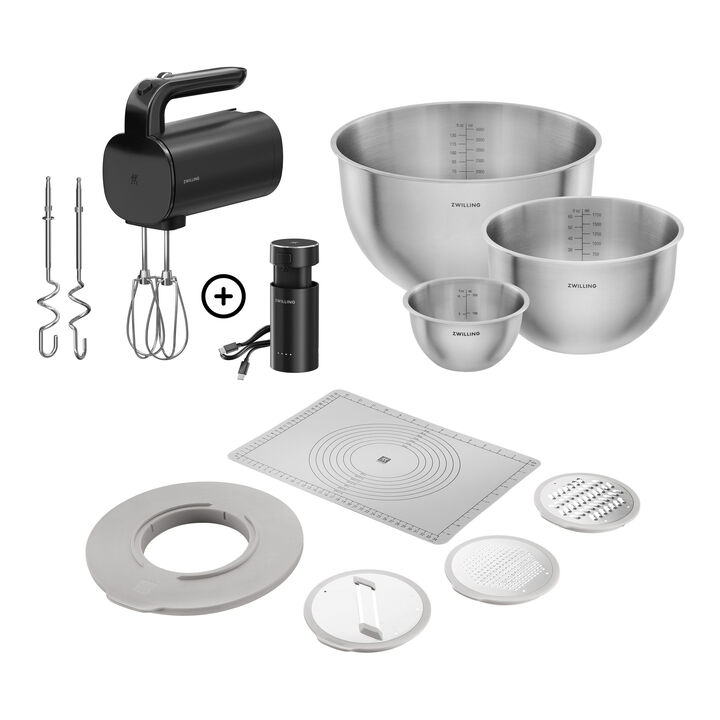 XTEND, Set de démarrage pour pâtisserie avec batteur électrique, bols et accessoires, 11-pcs., large 1