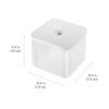 Fresh & Save CUBE, CUBE Container 2L / 21 cm, 4.2 Qt, Transparent-White, small 5