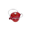 Cast Iron, 1 qt, Round, Tea Kettle, Cherry, small 5