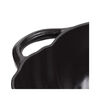 Cast Iron, 3.5 qt, Pumpkin, Dutch Oven With Stainless Steel Knob, Matte Black, small 4