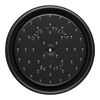 La Cocotte, 4.75 l cast iron round tall cocotte, sage, small 6