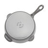 Cast Iron, 8.5-inch, Traditional Deep Skillet, Graphite Grey, small 4