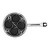 Specialties 3, Pocheuse &agrave; &oelig;ufs 4 inserts 18 cm, Inox 18/10, Argent&eacute;, small 9