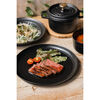 Dining Line, プレート フラット 26 cm, セラミック, ブラック, small 2