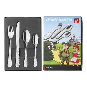 &Ccedil;ocuk &Ccedil;atal Kaşık Bı&ccedil;ak Seti | 18/10 Paslanmaz &Ccedil;elik | 4-par&ccedil;a,,large 5