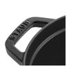 Cast Iron, 2.75 qt, Round, Dutch Oven, Matte Black, small 5
