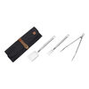 BBQ, 4-pc Grill Tool Set, Stainless Steel , small 4