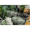 Cast Iron, 3.5 qt, Braiser With Glass Lid, Eucalyptus, small 5