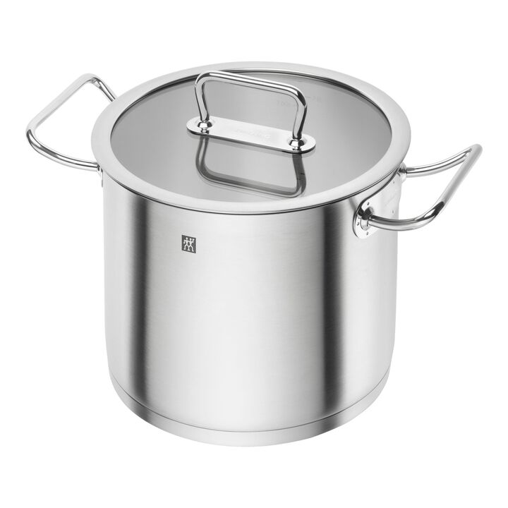 Pro, Olla alta alto 24 cm, 18/10 Acero inoxidable, large 1