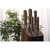 Special Edition, 6 Piece, Knife block set, brown, small 10