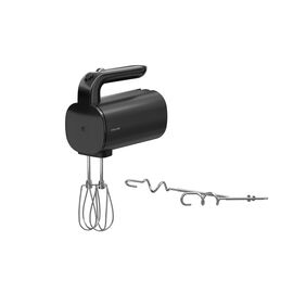 Batteur électrique sans fil avec balance digitale, 4-pcs, noir
