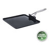Motion Ceramic, 28 cm / 11 inch aluminum square non-stick griddle, black, small 1