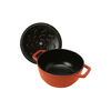 鋳物ホーロー鍋, Wa-NABE・フレンチオーブン 16 cm, 鋳鉄, small 2