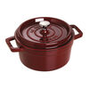 La Cocotte, Cocotte rotonda - 22 cm, granatina, small 1