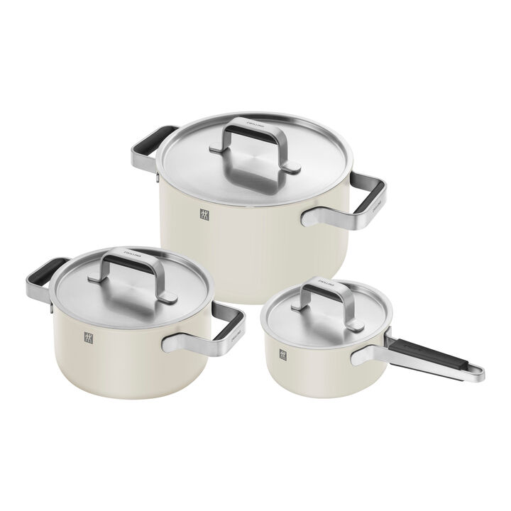 Pure, Cookware set, 6 Piece, 18/10 Stainless Steel, large 1