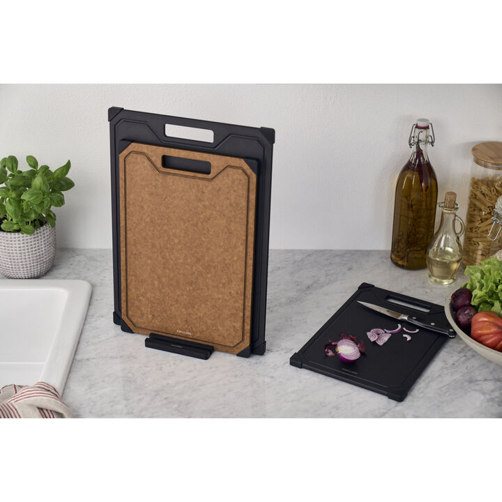 Skærebræt holder, Fibertræ | Sort, large 3
