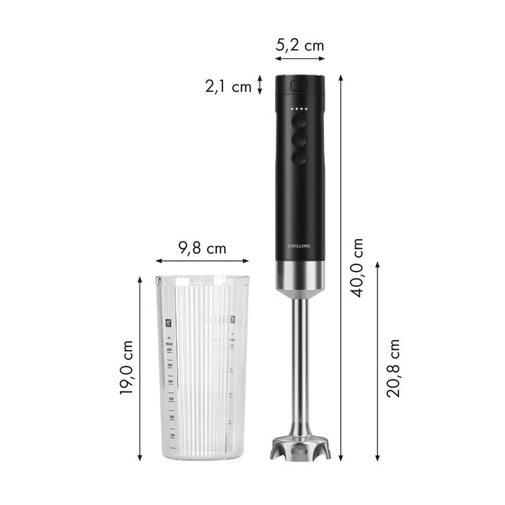 XTEND, Cordless Hand Blender, Single Item Without Battery, large 4