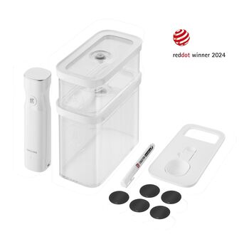CUBE Vakum başlangı&ccedil; seti, M / 5-par&ccedil;a, şeffaf-beyaz,,large 1