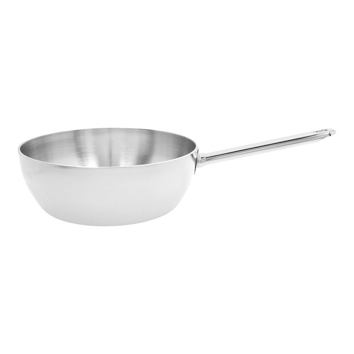Apollo 7, Konische Sauteuse ohne Deckel 22 cm, 18/10 Edelstahl, large 1