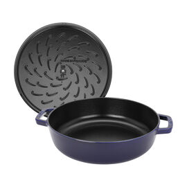 28 cm, Sauteuse Chistera, Bleu intense