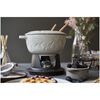 Specialities, Fondue Set Gebirge 20 cm, rund, Weisser Tr&uuml;ffel, Gusseisen, small 5