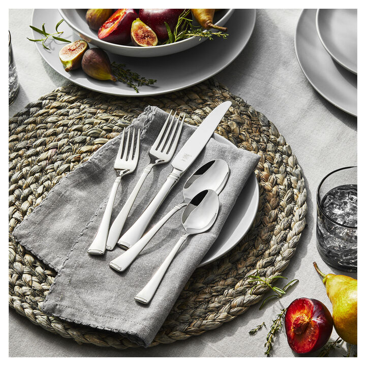 Angelico, 65-pc Flatware Set, 18/10 Stainless Steel , large 4