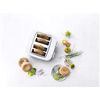Enfinigy, 4 short slots Toaster - silver, small 6