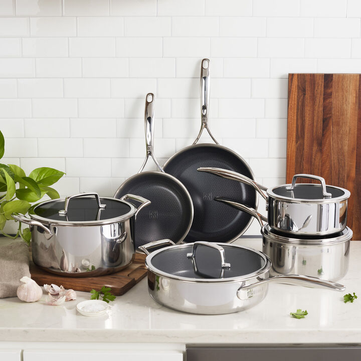 Peak, 10-pc, Ceramic Hybrid Cookware Set, large 2