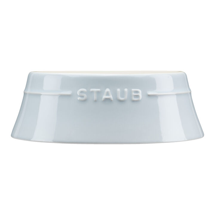 Ceramique, Pet Bowl 400 ml, ceramic, light blue, large 2