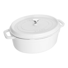 5.75 qt, Oval, Dutch Oven, Pure White