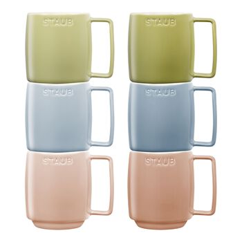 Kupa Seti macaron | seramik | 350 ml / 6-par&ccedil;a,,large 1