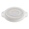 Stoneware, 2-pc, Oval Baking Dish Set, White, small 7