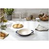 Ceramique, 24 cm ceramic round Pie dish, dark-blue, small 4
