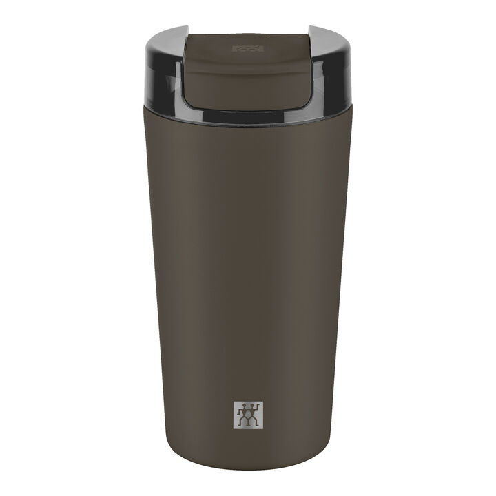 Thermo Plus, サーモコーヒーカップ, 480 ml, ステンレス, チョコレートグレー, large 2