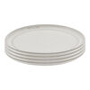 Dining Line, Tellerset, 4-tlg. / 22 cm, Weisser Tr&uuml;ffel, Keramik, small 1