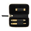 PREMIUM, Zip fastener case, 3 Piece, calf leather, small 1