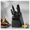 Pro, 7-pc, Knife block set, Matte Black, small 9