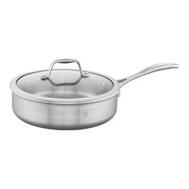 3 qt, Stainless Steel, Saute Pan