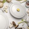 Bellamonte, Cocotte ovale - 29 cm, avorio, small 3
