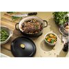 Bellamonte, Cocotte rotonda - 24 cm, nero, small 13
