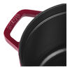 Cast Iron, 8.5 qt, Oval, Dutch Oven, Cranberry - Factory Second, small 2