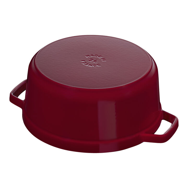 La Cocotte, Cocotte 24 cm / 3,7 l, Rond, Bordeaux, large 4