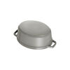 La Cocotte, 17 cm oval Cast iron Cocotte graphite-grey, small 5