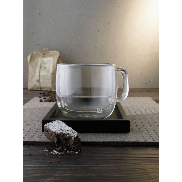 Sorrento Plus, 8 Piece, Cappuccino Mug Set - Value Pack, transparent, large 3