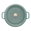 La Cocotte, 5.25 l cast iron round Cocotte, eucalyptus - Visual Imperfections, small 2