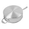 Atlantis, 5 qt Saut&eacute; Pan With Helper Handle And Lid, 18/10 Stainless Steel , small 7