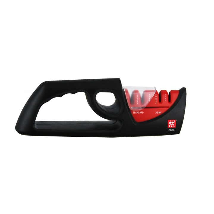 Four-stage Pull-Through Plus Shear Sharpener - Black, large 1