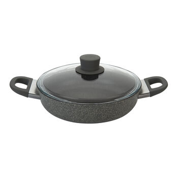 Pilav Tenceresi Cam Kapaklı | PTFE | 24 cm,,large 1
